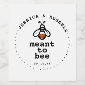 ワイ素朴ンのラベル結婚を意味する ワインラベル (シングルラベル)