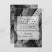 ワイ素朴ンコルク結婚式招待状 招待状 (正面/裏面)