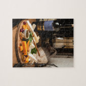 ワイ素朴ンチーズプラッタおいしい食べ物 ジグソーパズル (横)