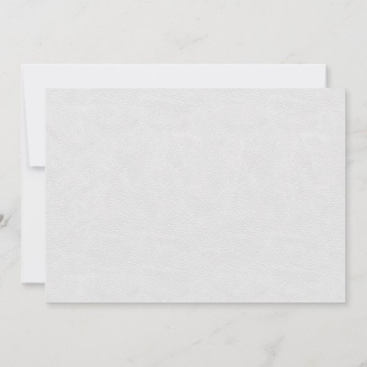 ワイ素朴ンテイスティングブライダルシャワー招待 招待状 (裏面)