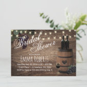 ワイ素朴ンバレルカントリーワイナリーブライダルシャワー 招待状 (スタンド正面)