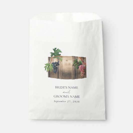 ワイ素朴ンバレルワイナリーヴィネヤードズ結婚ズ フェイバーバッグ (正面)