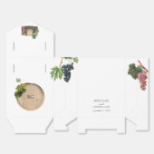 ワイ素朴ンバレルワイナリーヴィネヤードズ結婚ズ フェイバーボックス (見開き)