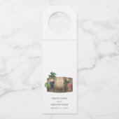 ワイ素朴ンバレルワイナリーヴィネヤードズ結婚ズ ボトルネックタグ (正面)