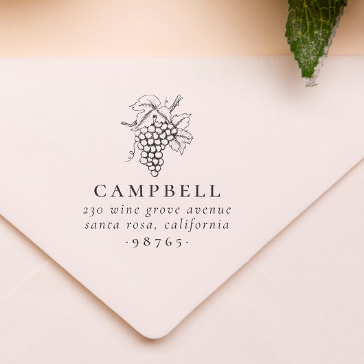 ワイ素朴ンブズファミリーネーム差出人住所 ラバースタンプ