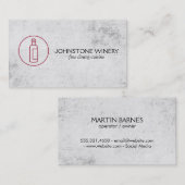 ワイ素朴ンボトル 名刺 (正面/裏面)