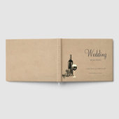 ワイ素朴ン・ヴィンヤ結婚ード ゲストブック (全面)