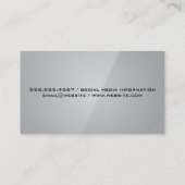 ワイ芸術的ングラス | グレお洒落ー 名刺 (裏面)