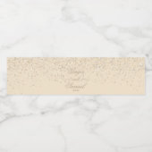 ワイ魅力的ンきらめくグリッター ペットボトルラベル (シングルラベル)