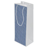 ワイ魅力的ンストライプの抱き枕 ワインギフトバッグ (裏面アングル)