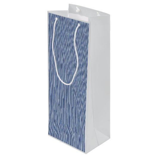 ワイ魅力的ンストライプの抱き枕 ワインギフトバッグ (裏面アングル)