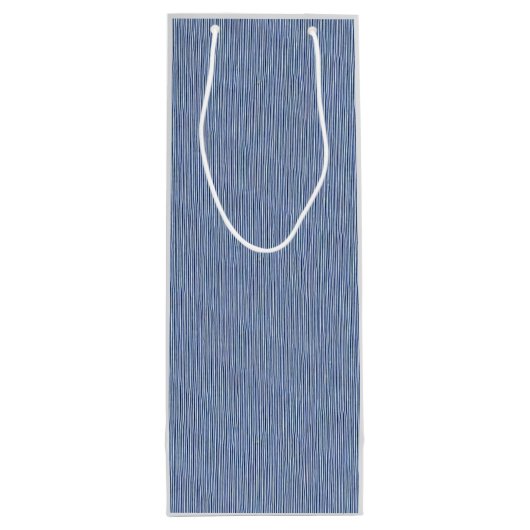 ワイ魅力的ンストライプの抱き枕 ワインギフトバッグ (裏面)