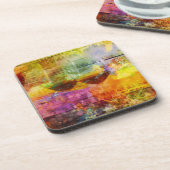 ワイ鮮やかンプラスチックのコースター コースター (左側)