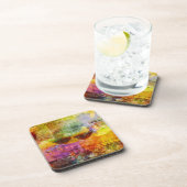 ワイ鮮やかンプラスチックのコースター コースター (右側)