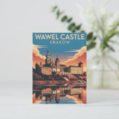 ワウエルキャッスルクラクフ ポストカード (スタンド正面)