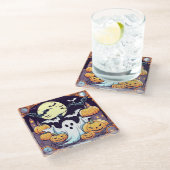 ワウハロウィーンスリル ガラスコースター (アングル)