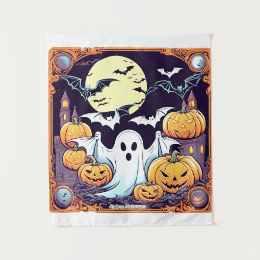 ワウハロウィーンスリル タペストリー (正面)