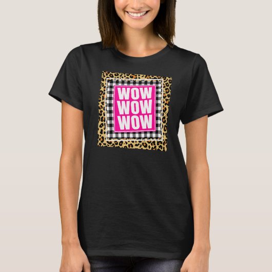 ワウワウワウ無料デー Tシャツ (正面)