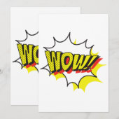 ワウ フリー クラシック 招待状 (正面/裏面)