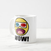 ワウ! 3d コーヒーマグカップ (正面左)