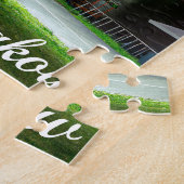 ワエル城の夜のポーランド、クラクフで ジグソーパズル (側面)