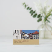 ワエル大聖堂，クラクフ，旅行代理店 名刺 (スタンド正面)