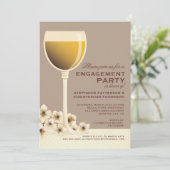 ワエレガントイン&フローラの結婚婚約パーティ 招待状 (スタンド正面)