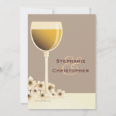 ワエレガントイン&フローラの結婚婚約パーティ 招待状 (裏面)