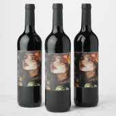 「ワエレガントイ芸術的・ラベルデザイン」 ワインラベル (ボトル)
