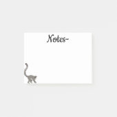 ワオキツネザル ポストイット (正面)