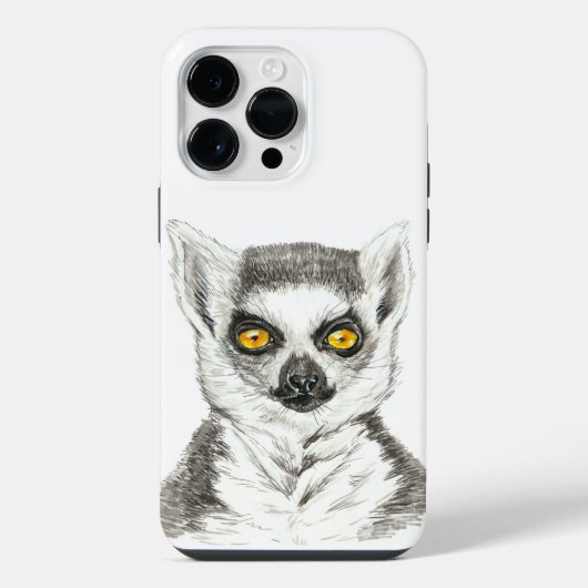 ワオキツネネズミ iPhoneケース (裏面)