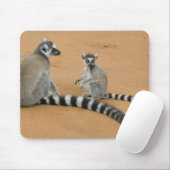 ワオキツネネズミ (Lemur catta) ベレンティ マウスパッド (マウス)