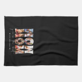 ワオマム引用文ブモダンラック6フォトコラージュ キッチンタオル (横)