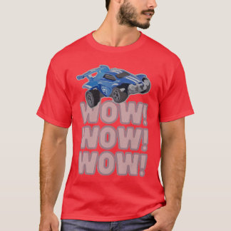 ワオワオワオ ロケット サッカー ゲーム ギフト Tシャツ
