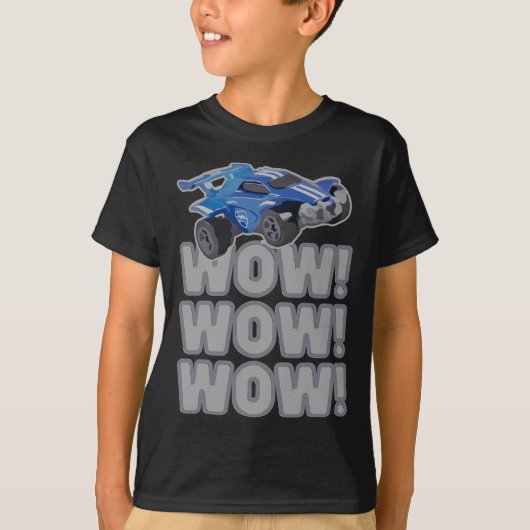 ワオ!ワオ!ワオ!ロケットサッカーゲーム Tシャツ (正面)