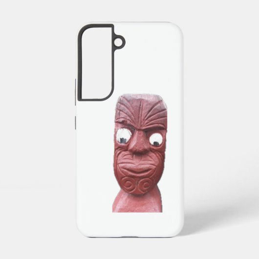 ワカの横目ティキGalaxy S22ケース Samsung Galaxyケース (裏面)