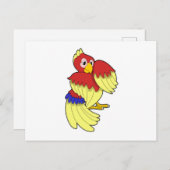 ワカサギ色の黄色 ポストカード (正面/裏面)