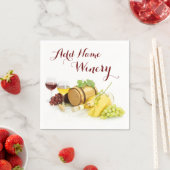 ワカスタマイズインをテーマにした紙ナプキンス スタンダードカクテルナプキン (インサイチュ)