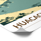 ワカチナペルートラベルアートヴィンテージ ポスター (角)