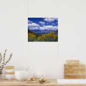 ワカチプ湖と驚くべきクイーンズタウン ポスター (キッチン)