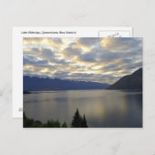 ワカティプ湖, クイーンズタウン, ニュージーランド ポストカード (正面/裏面)