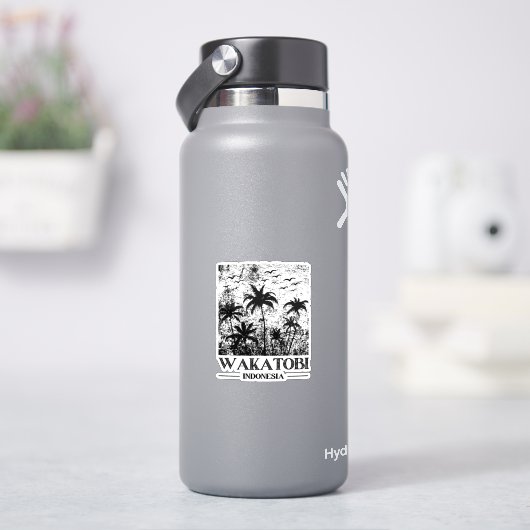 ワカトビ、インドネシア シール (HydroFlask)
