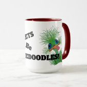 ワカドールマグレッド マグカップ (正面右)