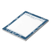 ワカメエレガントインゴ航海のビーチハウススタイル ノートパッド (回転)