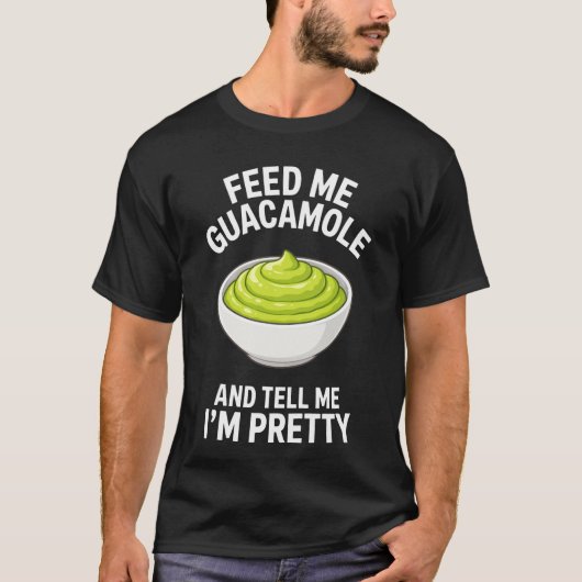 ワカモレ好きにはワカモレを Tシャツ (正面)