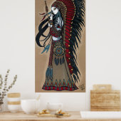 ワカンダ先住民部族戦士ポスター ポスター (キッチン)