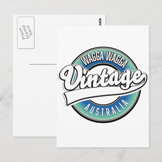 ワガワガオーストラリア。 ポストカード (正面/裏面)