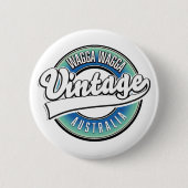 ワガワガオーストラリア。 缶バッジ (正面)