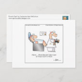 ワキのシワ　漫画のポストカード ポストカード (正面/裏面)