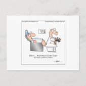 ワキのシワ　漫画のポストカード ポストカード (正面)